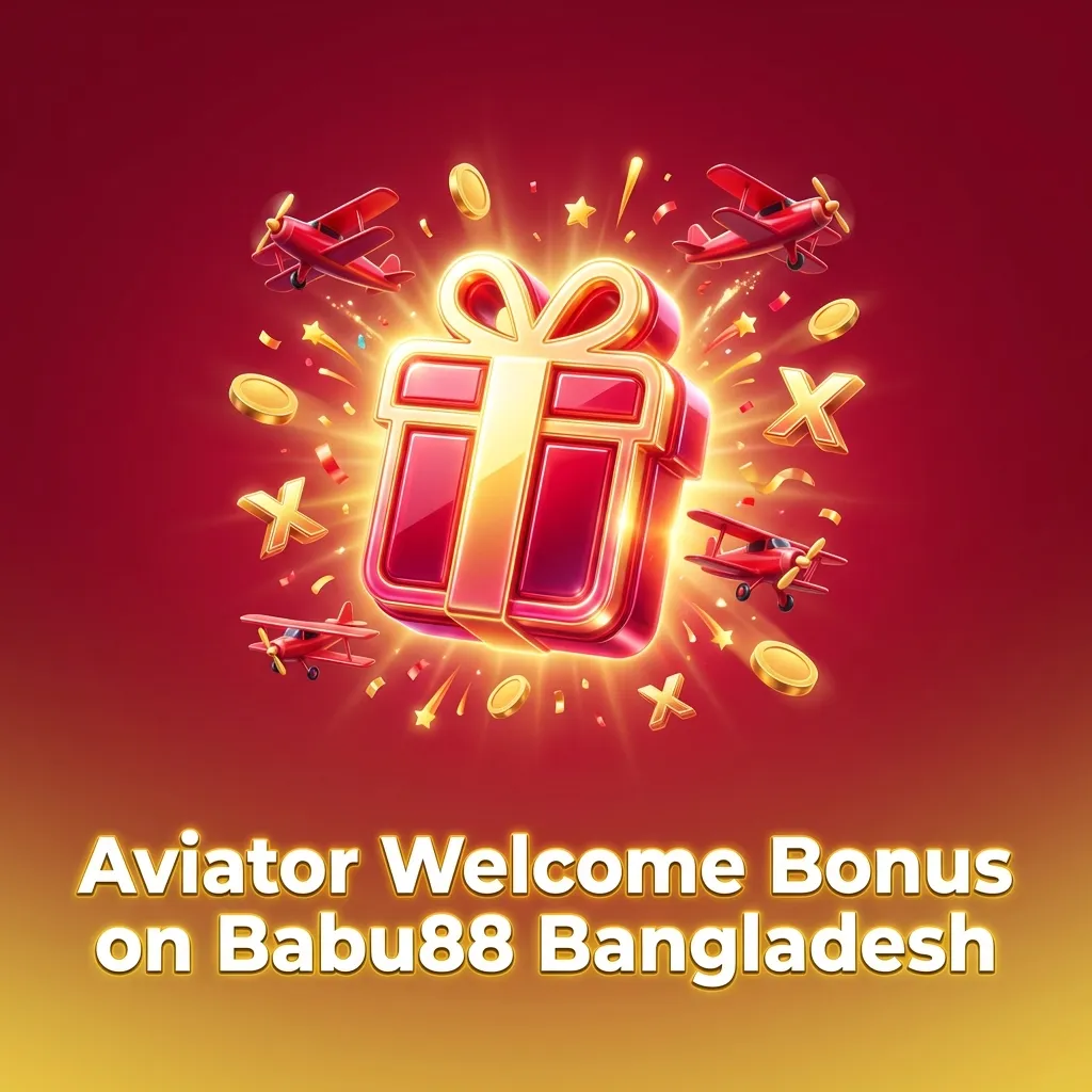 Babu88 Bangladesh Aviator welcome bonus: 50% first deposit bonus up to ৳500 for new casino players with 30× wagering.